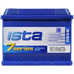 Акумулятор ISTA 7 Series (60 Ah) 600 A, 12 V Зворотна, R+ L2