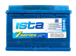 Акумулятор ISTA 7 Series (80 Ah) 760 A, 12 V Зворотна, R+ L3