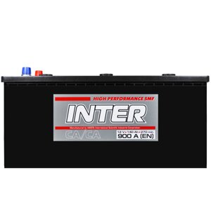 Автомобільний акумулятор INTER high performance 140Ah 900A L+D4)