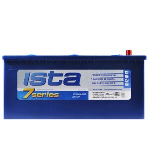 Автомобільний акумулятор Ista 7 Series 140Ah 850A R+ Акумулятор ІСТА 140Ач 850А