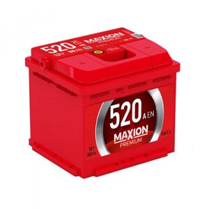 Автомобільний акумулятор MAXION Premium 50Ah 520A L+ Акумулятор 12в для легкового авто