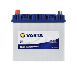 Автомобільний аккумулятор VARTA Blue Dynamic Asia (D48) 60Ah 540A L+D23)