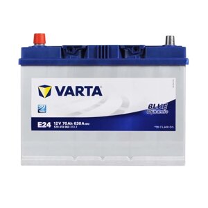 Автомобільний акумулятор VARTA Blue Dynamic Asia (E24) 70Ah 630А L+D26)