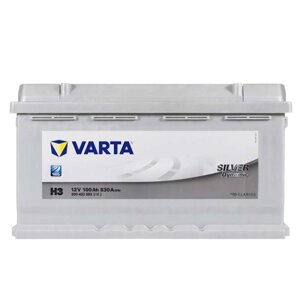 Автомобільний акумулятор VARTA Silver Dynamic 100Ah 830A R+