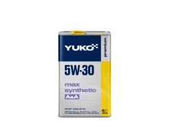 Синтетична моторна олива YUKO Max Synthetic 5w30, 1л Для бензинових і дизельних двигунів нового покоління