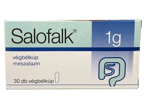Salofalk / Салофальк свічки 1г №30