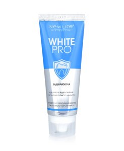 Зубна паста White Pro - Відбілююча 75 мл New life (відбілює і очищає зубну емаль, пародонтоз, усуває зубний камінь)