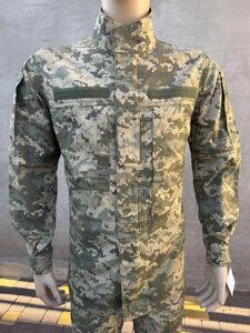 Костюм піксель ссу військовий камуфляжний мм 14 форма армійська піксельна вафелька рипстоп 60