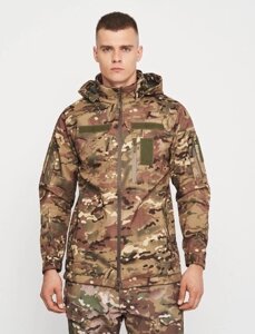 Куртка армійська Soft shell multicam, куртка софтшел мультикам, осінна тактична куртка мультикам