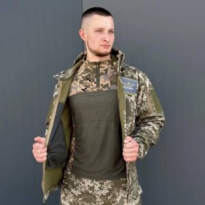 Куртка Тактична SoftShell Піксель MM14