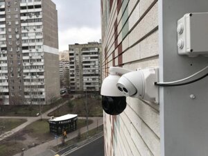 Акція! 4 МП Speed dome iP камера поворотна PTZ 4MP + зум 30х Dahua Hik