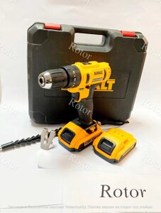 Акумуляторний шурупокрут дриль DeWALT DCD791 24 V набір біт