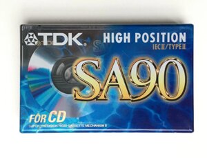 Аудіокасета TDK SA 90 1997