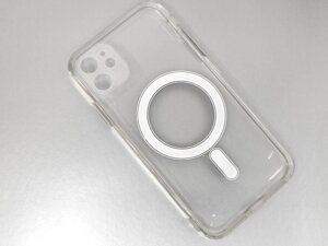 Чохол Clear Case MagSafe для iPhone 11 прозорий захист камер код 12