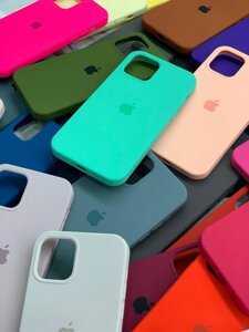 Чохол Silicone Case силіконовий з мікрофіброю для iPhone 13 Pro Max