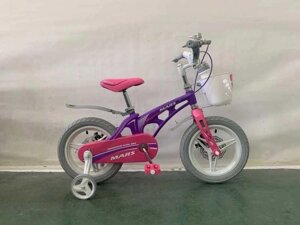 Дитячий фіолетовий велосипед Mars 14, 16, 18, 20 дюймів