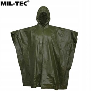 Дощовик. пончо Mil-Tec Wet Weather Олива (10628501)