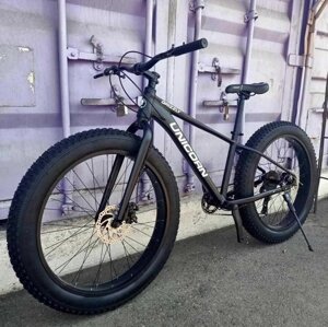 Фетбайк велосипед fatbike unicorn grizzly, 18&x27,x27 shimano алюмінієвий!