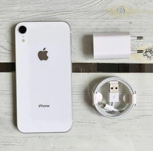 Ідеал, iPhone XR 128гб Neverlock white,91%акб, коробка