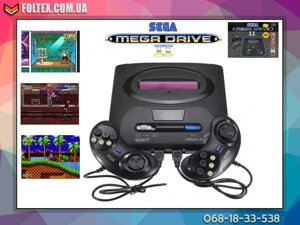 Ігрова приставка Sega Mega Drive 2 168іг 2 джойстики