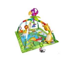 Ігровий килимок Fisher-Price Rainforest Music &amp, Lights Deluxe Gym,