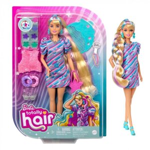 Ігровий набір Barbie Totally Hair лялька Барбі