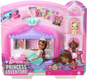 Ігровий набір лялька Барбі принцеса Челсі Казки на ніч barbie