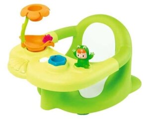 Іграшка у ванну Стільчик для купання Smoby Cotoons Жабка 110606 зелений