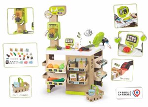 Інтерактивний супермаркет Smoby Toys Фреш з кошиком (350233)