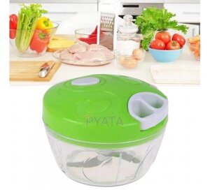 Подрібнювач ручної овочерізки Nicer Dicer Speedy Chopper, Зелений