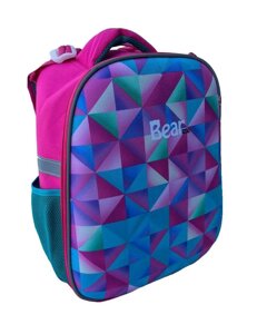 Каркасний шкільний рюкзак для дівчинки 1 2 3 клас