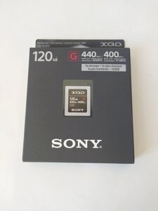 Мапа sony 120 GB XQD G series PCI express 3.0 (QDG120F)