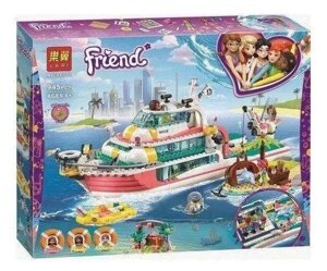 Конструктор Lari 11373 Катер для рятувальних операцій Lego Friends