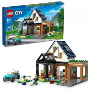 Конструктор LEGO City Сімейний будинок і електромобіль 60398