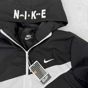 Куртка чоловіча Nike big swoosh весняна осінка Вітровка Найк