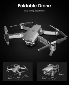 Квадрокоптер Drone 2 з Wi-Fi камерою. складаний корпус + Кейс!