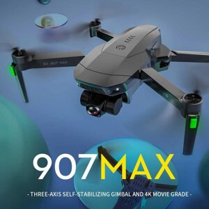 Квадрокоптер SG907 Max - дрон з 4K камерою FPV GPS БКмот 1.2км до 25хв