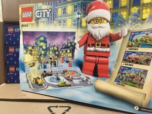 LEGO 60303, Новорічний календар – 2021, LEGO 60303 календар LEGO City