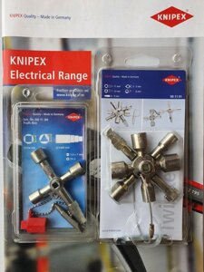 Багатофункціональний ключ KNIPEX 00 11 01 для електрошафів.