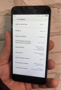 Мобільний телефон Xiaomi Redmi 5A 3/32gb б/у