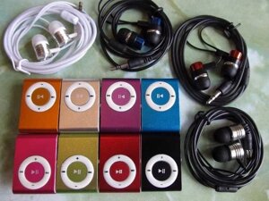MP3-плеєр (НОВИЙ версії) + USB + навушники