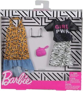 Набір одягу для Барбі два вбрання Barbie FKT27