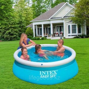 Наливний басейн Intex 28101 NP Easy Set 183х43 см бассейн для дачі