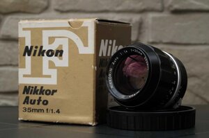 Nikon 35mm f1.4 non ai світлосильний ширококутний об&x27,єктив