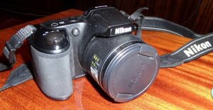 Nikon Coolpix L810 Black + батарейки + карта пам'яті