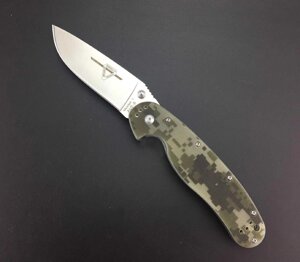 Нож складной Ontario RAT/ Сталь AUS-8/ G10/ Ніж складний Онтаріо
