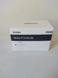 Обєктив Sigma AF 16mm f/1,4 DC DN C (L Mount) Leica