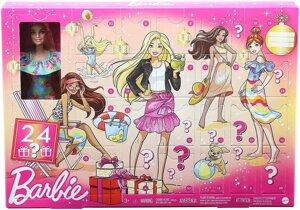 Оригінал Barbie Advent Calendar Різдвяний Адвент календар Лялька Барбі
