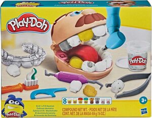 ОРИГІНАЛ! Набір пластиліну Play-Doh Містер зубастик Плей До Drill &x27,n
