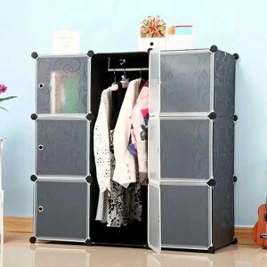 Пластикова складана шафа Storage Cube Cabinet MP-39-61, 7 секцій